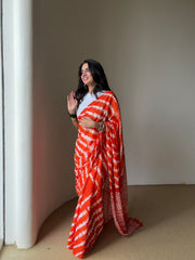 Arunika - Mulmul Cotton Saree (M1)