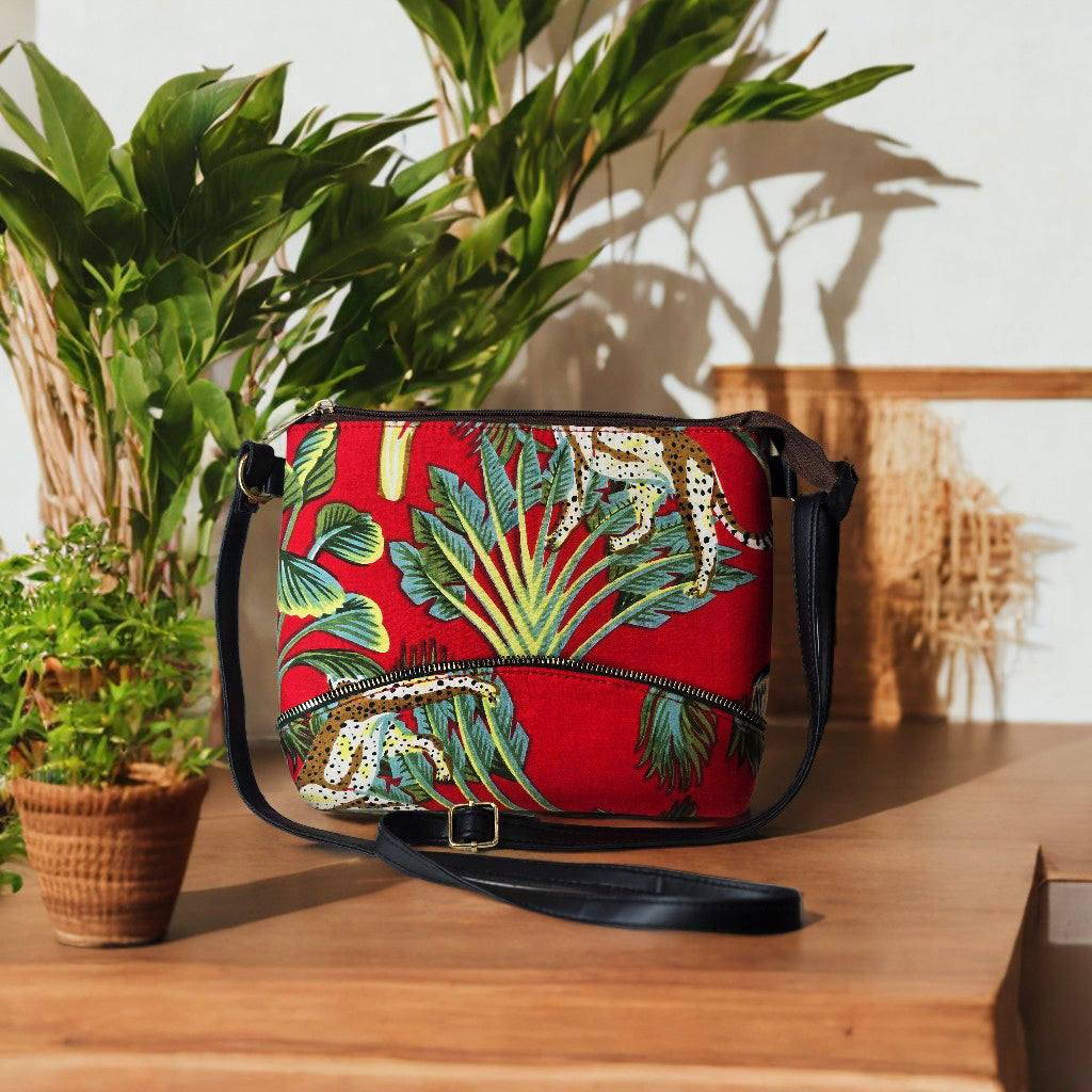 Tropical Printed Crossbody Bag – LuxebyFlavia | Luxebyflavia | Hand Bag