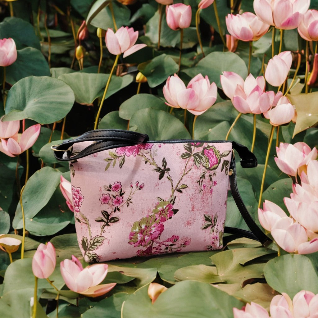 Elegant Floral Print Women's Sling Bag – Chic Handbag for Women | Luxebyflavia | Hand Bag