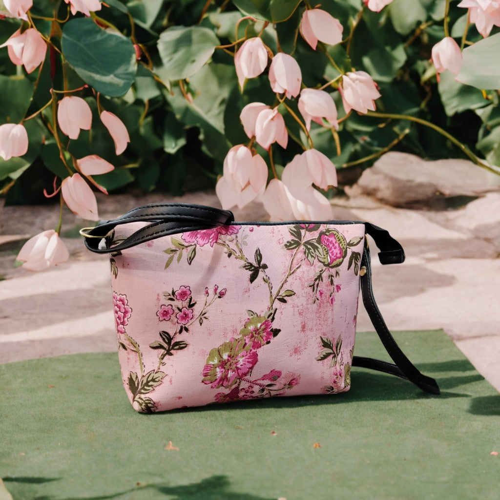 Elegant Floral Print Women's Sling Bag – Chic Handbag for Women | Luxebyflavia | Hand Bag